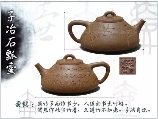 老紫砂壺曼生十八式圖解，曼生18式的具體樣式圖及名稱