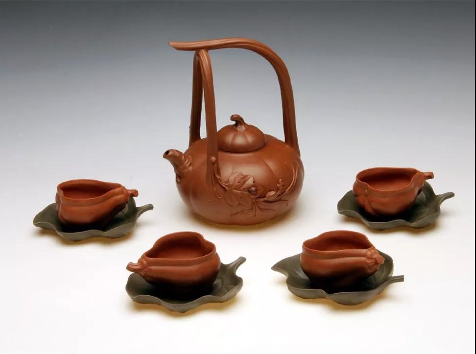 10種最美花器提梁壺，精美別致雕花紫砂壺!