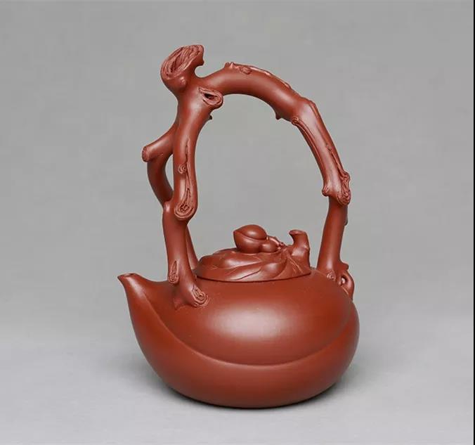 10種最美花器提梁壺，精美別致雕花紫砂壺!